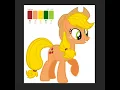 Generating colour palettes for My Little Pony characters part 5