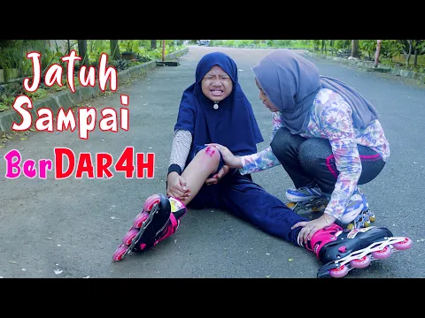 Dinda Jatuh Dari Sepatu Roda