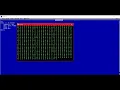 How to create matrix movie effect in QBASIC QBASIC tutorial