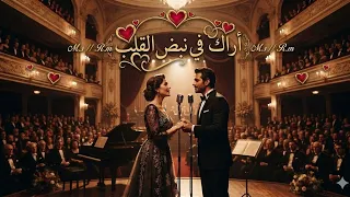اراك في نبض القلب   شيئا لن يتكرر        دندنها