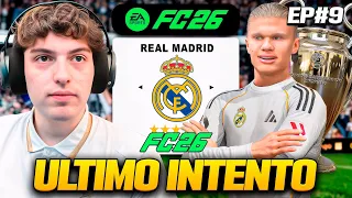 MI ULTIMO INTENTO PARA GANAR LA CHAMPIONS CON EL MADRID EN EL EA FC 26... EPISODIO 9
