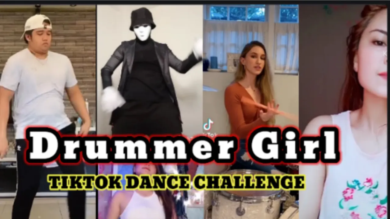 Drummer Girl |Tiktok Dance challenge