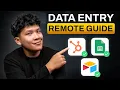 How to Get a Data Entry Remote Job With No Experience Complete 2026 Guide