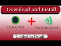 Download and Install Anaconda and Visual Studio Code in Detail Python Data Science ML