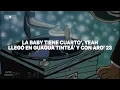LA BABY - Tainy, Feid, Sech, Daddy Yankee (Letra/Lyrics)