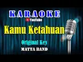 Download Lagu KETAHUAN - Matta Band [ KARAOKE HD ] Original Key