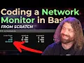 Building a Linux Bandwidth Monitor in Bash From Scratch network tool using the proc filesystem