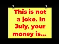 Download Lagu This is not a joke.  In July, your money is... God