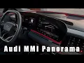 The NEW Audi MMI Panorma infotainment system Full Tour Audi Q6 E-Tron A5 A6 E-tron