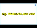 SQL Timeouts and SSIS 3 Solutions