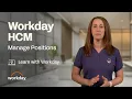 How to Manage Positions Workday HCM