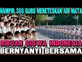 300 guru Korea terharu hingga meneteskan air mata oleh nyanyian para siswa Indonesia