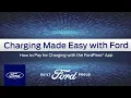 How do I pay at a public EV charging station Ford How-To Ford