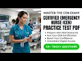 Certified emergency nurse cen practice test pdf 2026 Pass Your Exam On The First Try Fast