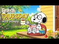 Thursday Cafe Playlist with Snoopy Uplifting Jazz for Happy Morning Upbeat Summer by Jazzy