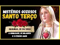 Lagu SANTO TERÇO MARIANO 🌹 MISTÉRIOS GOZOSOS 🙏 SEGUNDA, 01/04/2024