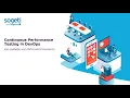 Continuous Performance Testing in DevOps