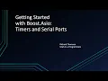Getting Started with Boost Asio Timers and Serial Ports