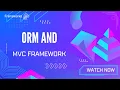 What is Java Frameworks And What is ORM and C Framework full