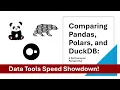 We put Pandas Polars and DuckDB to the test which comes out on top Data Tools