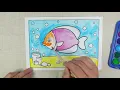 Printable coloring pages for kids - Sea creatures