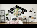 Brighten up your walls with hexagons - wall-art com