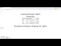 Dropdown binding in Angular Part 7