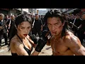 Lagu Fierce action movie: Kung Fu siblings wipe out gangsters barehanded to save dad!