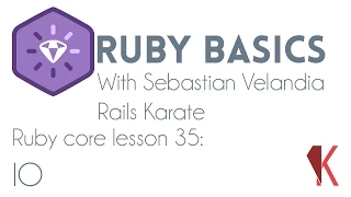 Ruby core - IO