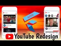Flutter YouTube Redesign Concept Speed Code GitHub Link