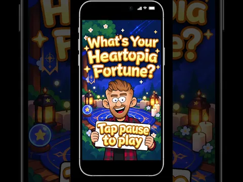 🔮 Heartopia Facebook Giveaway! 🎁 Tap Pause to Play & Win an Annie Plushie!