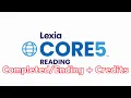 Lexia Core5 Reading Credits REUPLOADED