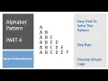 Alphabetic Pattern Logic - PART 4