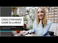 Design Starwars Game in 10 minutes using JavaScript Code org editor