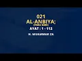 Download Lagu Murottal Merdu Muammar ZA 021 : Surat Al-Anbiya'
