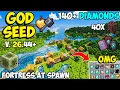 Ultimate Starter God Seed For Minecraft 26 44 Bedrock PE Four Blacksmith Village Seed