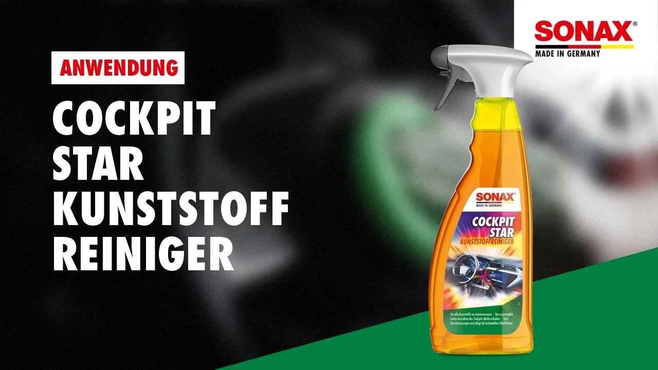 Anwendung SONAX CockpitStar