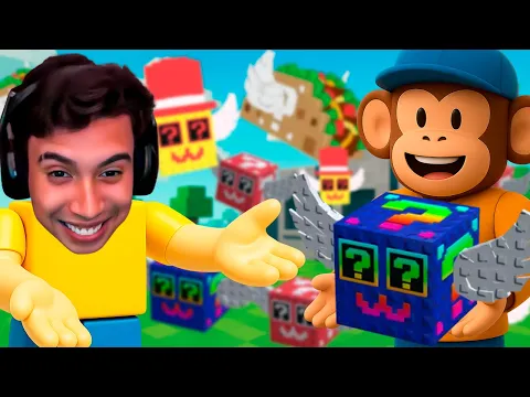Video Thumbnail: ABRI 2 BASES COMPLETAS DE LUCKY BLOCKS EN ROBA UN BRAINROT!🎁