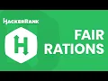 HackerRank Cozumleri - Fair Rations