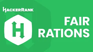 HackerRank Cozumleri - Fair Rations