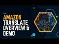 Amazon Translate Overview and Demo Real-Time Language Translation with AWS AWS For Everyone
