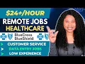 Blue Cross Blue Shield Remote Jobs Data Entry Jobs Work From Home Healthcare Customer Service
