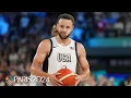 Steph Curry EXPLODES at the best time to lead Team USA s comeback vs Serbia Paris Olympics