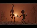 Siren Head vs Cartoon Cat