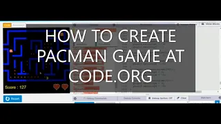How to create Pacman game At code org