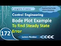 Bode Plot Example Finding Steady State Error in Control Systems