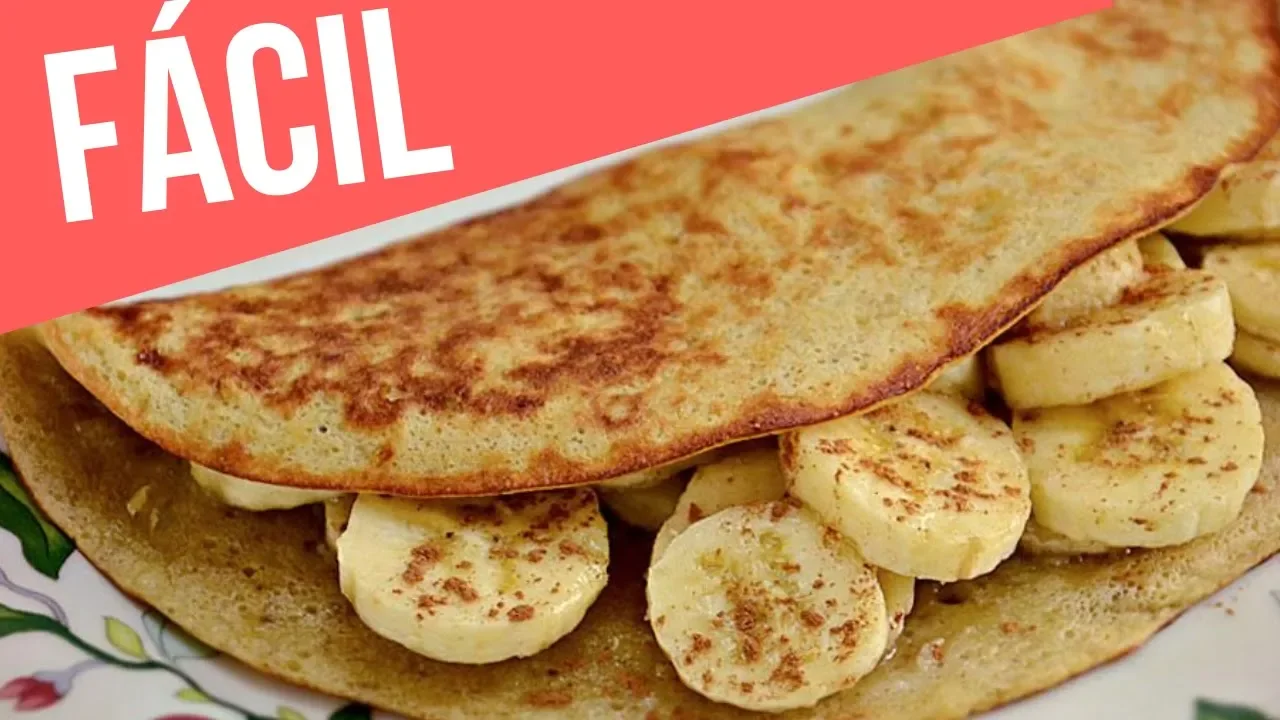 CREPIOCA DE BANANA COM CANELA RECEITA CREPIOCA FIT EMAGRECER COM SAÚDE