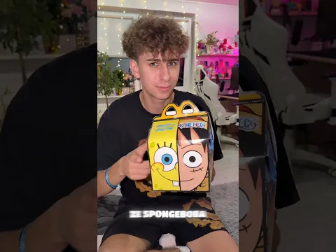 OTWIERAM HAPPY MEAL SPONGEBOBA z MCDONALDS! 🍍