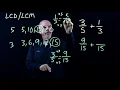 5 NF A 1 Fractions Adding with Unlike Denominators