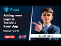 Adding More Logic toTextUtils React App React Js Tutorial